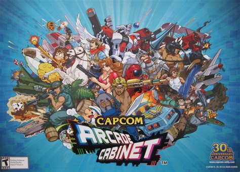 Arcade Cabinet video game CAPCOM promo 14x20 poster MINT - Comic TV ...
