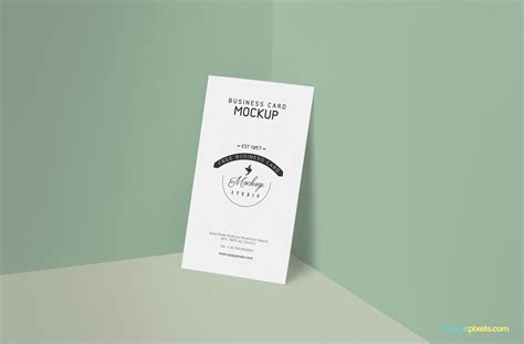 Free for commercial use high quality images. Free Business Card Mockup | ZippyPixels