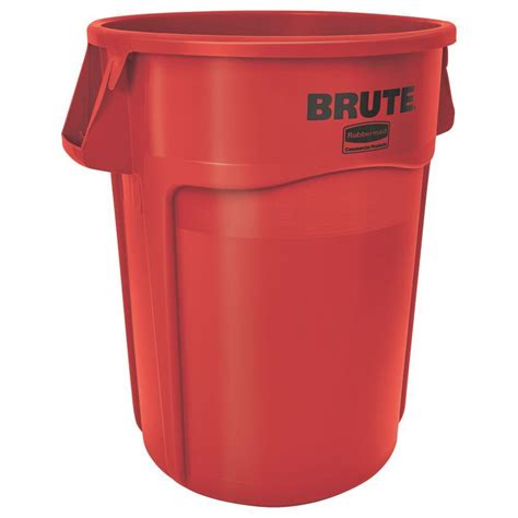Honey Can Do 3 L Red Round Metal Step On Touchless Trash Can Trs 02228