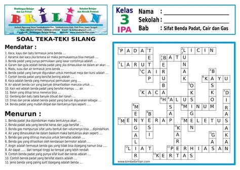 Cara Membuat Tts Beserta Soal Dan Jawaban - Datapendidiknesia