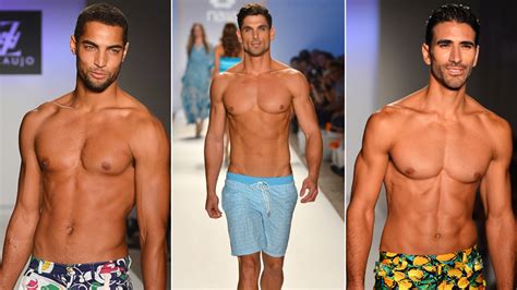 Guy Candy Alert Shirtless Male Models At Miami Fashion Week