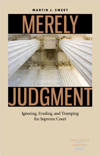 『merely judgment ignoring evading and trumping the supreme 読書メーター