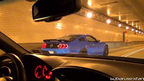 Insanely Loud Mustang Gt Tunnel Acceleration Youtube