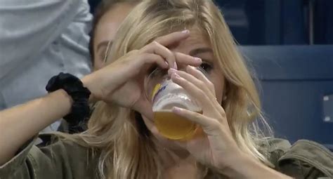 US Open Fan Goes Viral For Impressive Beer Chugging Skills Tennis Com