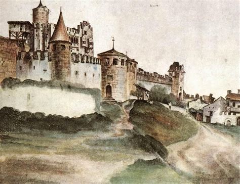 Dürer Albrecht The Castle At Trento Renaissance Northern