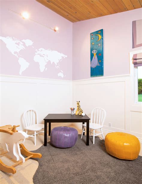 Lavender Kids Playroom Little Crown Interiors