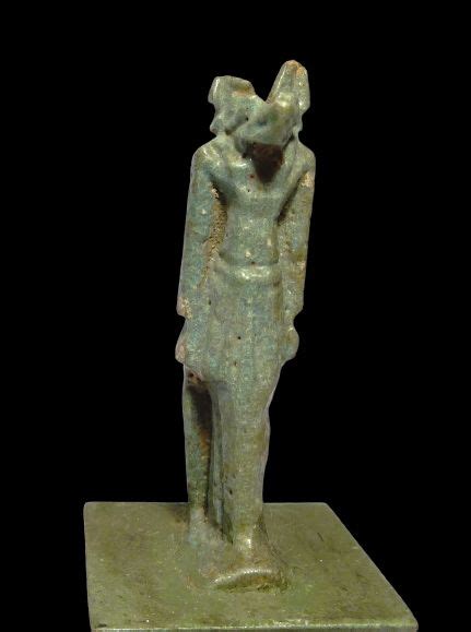 Oud Egyptisch Keramiek Groot Amulet Van De God Anubis In Catawiki