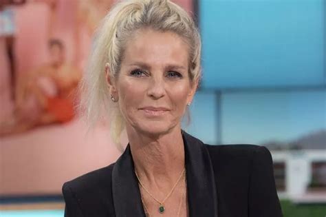 Ulrika Jonsson 55 Strips To See Through Bra As She Shares Close Up