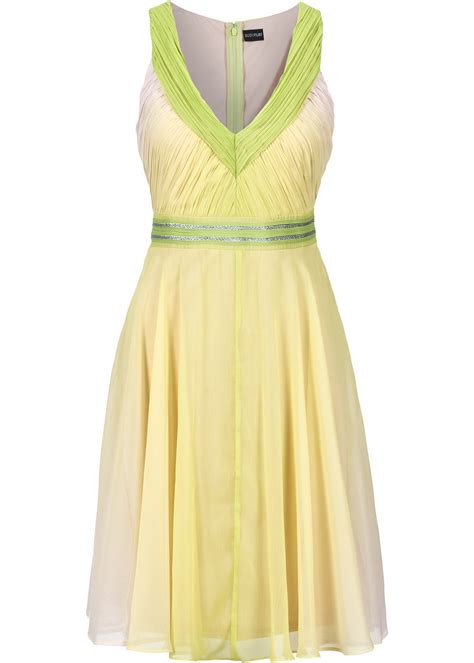 Wir setzen alles daran, einen sicheren und fairen marktplatz für unsere käufer und verkäufer bereitzustellen. Kleid mit Farbverlauf, BODYFLIRT, kiwigrün | Bodyflirt ...