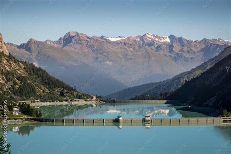 Avio Lakes And Dam In Temù Valcamonica Italy Stock Photo Adobe Stock