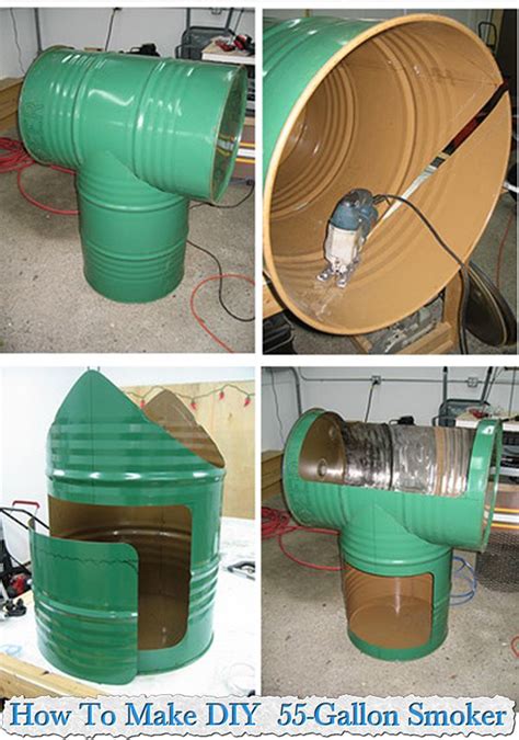 How To Make Diy 55 Gallon Smoker Build A Smoker Diy Smoker Homemade