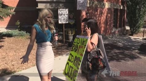 Feminists Are Confronted With Facts And Logic At Slutwalk