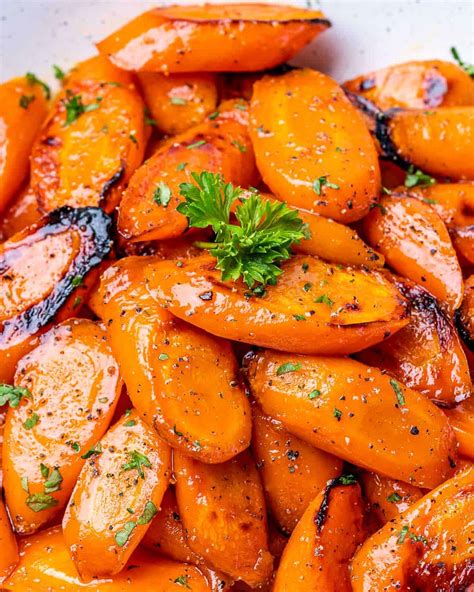 Roasted Honey Glazed Carrots Healthy Fitness Meals