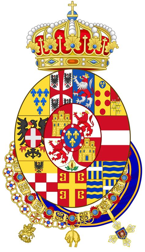 Coat Of Arms Of The House Of Bourbon Parme