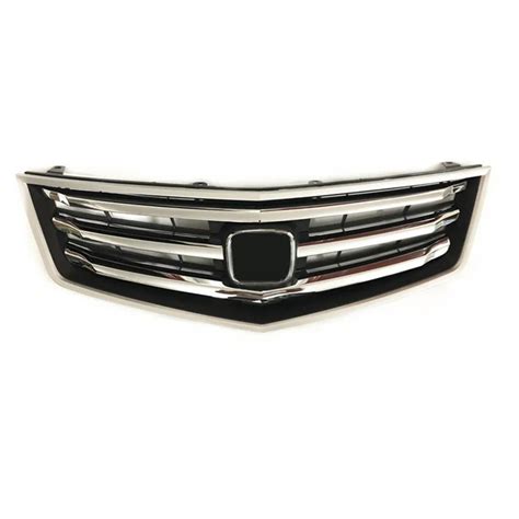 New Chrome Facelift Front Grille For Honda Accord Euro Cu1 Cu2 Tsx 2008