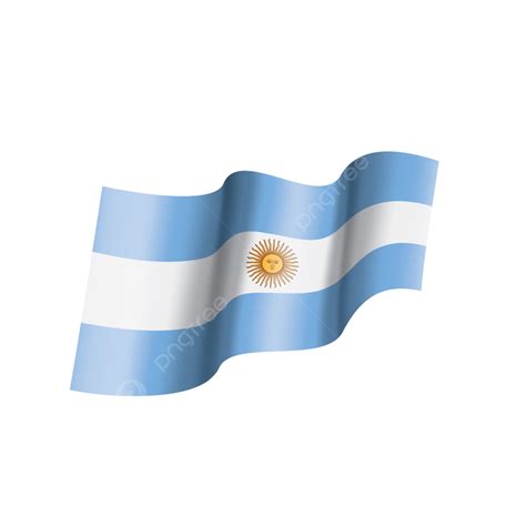 Argentina Bandera Nacional Vector Blanco Png Tela Heráldico