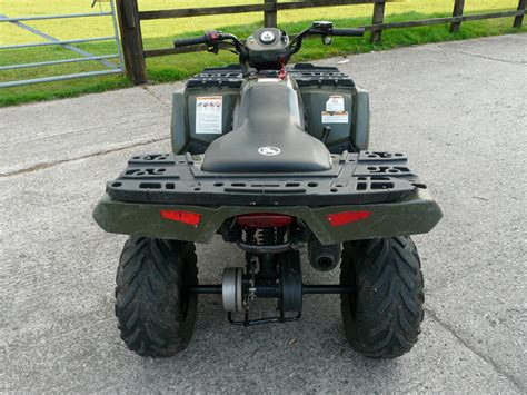 The previous owner is a good friend of mine, he bought it new and i idon't know about a 1995 polaris 300 sportsman, but i have a 2008 polaris 300 sportsman and the main particular oil i use for mine is polaris brand oil. POLARIS SPORTSMAN 90 CHILDS KIDS QUAD BIKE ATV - GREEN ...