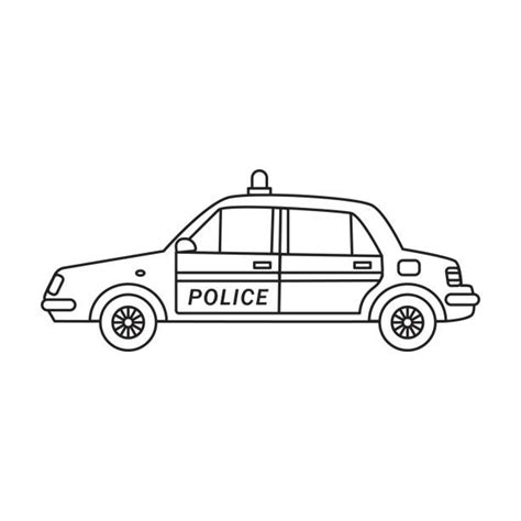 Cop Cars Silhouettes Illustrations Royalty Free Vector Graphics And Clip