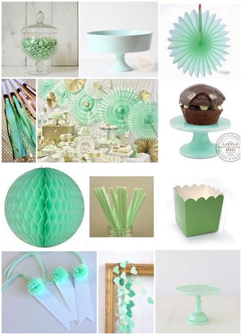 Colour Your Party Mint Green Lifes Little Celebrations Mint Theme
