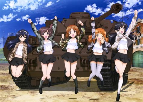 Girls Und Panzer 4k Ultra Hd Wallpaper Background Image