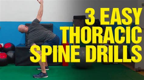 golf fitness 3 easy thoracic spine mobility drills [try this ] youtube