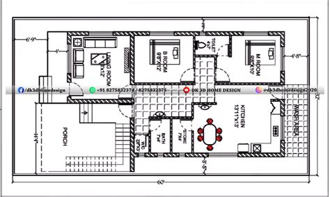 1800 Sq Ft House Plan Is Best 2bhk House Plan In 30x60 Feet Plot It Is