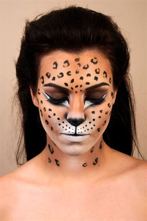 Maquillaje De Leopardo Maquillaje Carnaval Maquillaje De Gato