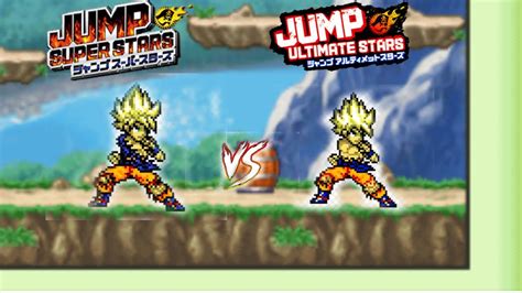 Jump Super Stars Vs Jump Ultimate Stars Special Attacks Comparison