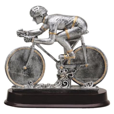 St628 Racing Bike Male Resin Trophy Awards Atlanta