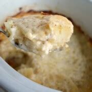 Real Food Slow Cooker Cheesy Garlic Scalloped Potatoes An Oregon Cottage