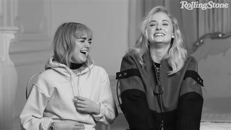Maisie Williams And Sophie Turner Cover Rolling Stone And Chat Their