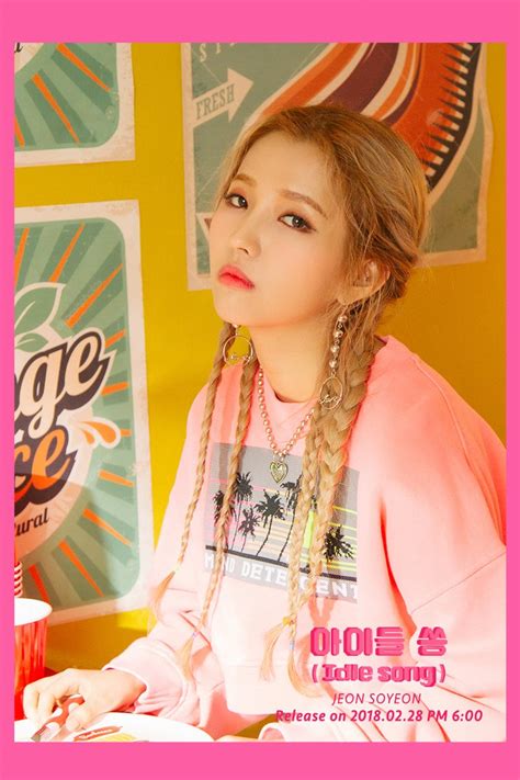 224k members in the kpopfap community. Update: Jeon Soyeon Has A Lazy Day In "Idle Song" MV ...