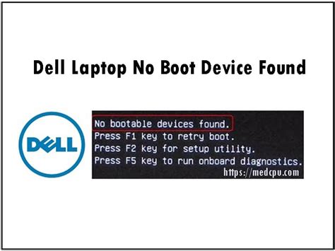 How To Resolve The No Boot Device Found Error Windows