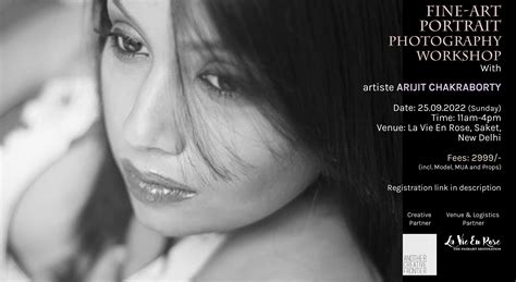 Fine Art Portrait Photography Workshop By Artiste Arijit Chakraborty