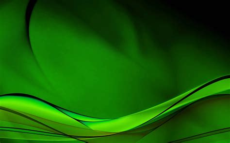 Hd Background Green Wave Pattern Lines Curved Bright Abstract Green