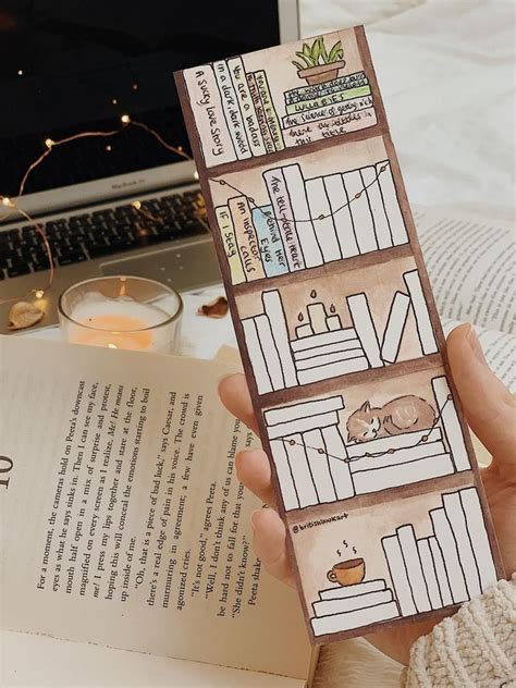 15 Printable Aesthetic Bookmarks Cute Boho Digital Instant Pin On