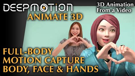 Deepmotion On Twitter Create 3d Animations From Any Video 🤸‍♀️ Full