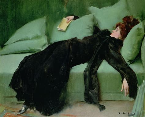 Living through a turbulent time in the history of his native barcelona, he was known as a portraitist, sketching and painting the intellectual. After The Ball Painting by Ramon Casas i Carbo