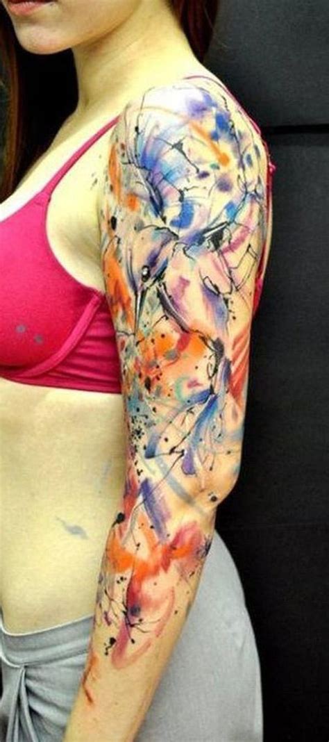 65 Examples Of Watercolor Tattoo Art And Design