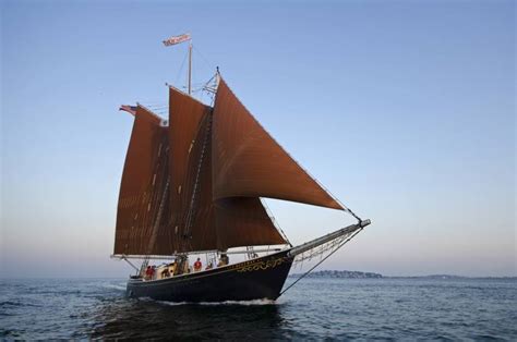 Sunset Sail Aboard Historic Schooner Roseway 082717