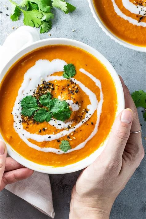 Thai Curry Carrot Soup Lean Green Nutrition Fiend Recipe Curried