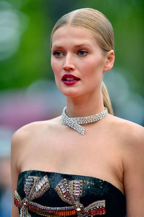 In 2008, she got her big break in the fashion industry after signing an exclusive contract with calvin klein. Toni Garrn At 'Burning' premiere at the 71st international Cannes film festival - Celebzz