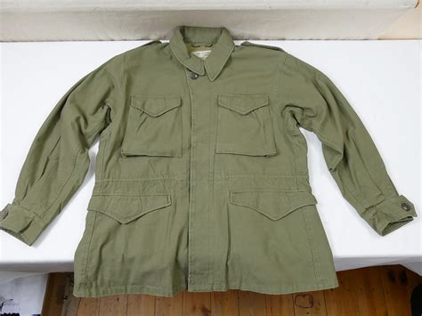 Us Army Ww2 Vintage Field Jacket M 1943 Field Jacket M43 Jacket