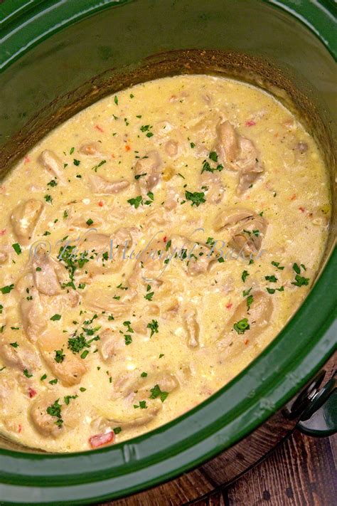 The Best Crock Pot Chicken Cream Of Mushroom Soup Best Recipes Ideas