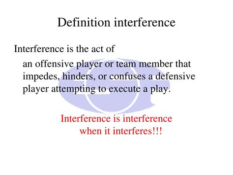 PPT Obstruction And Interference PowerPoint Presentation Free