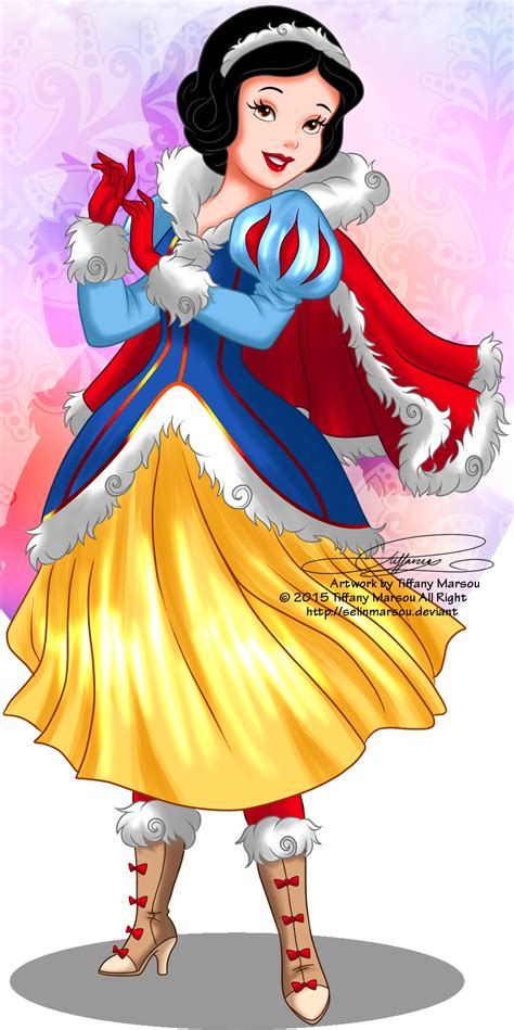 Snow White Disney Winter Princess Blanche Neige Et Les Sept Nains
