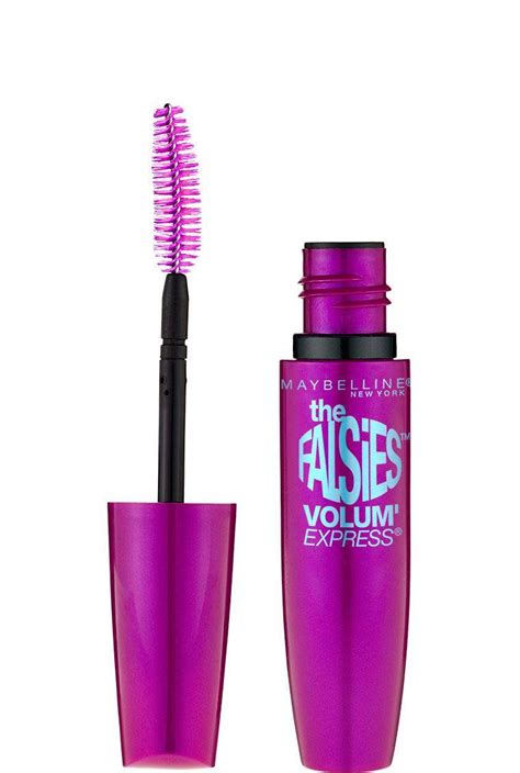 A magnifying gel and a dry natural fiber cream. Volum' Express The Falsies Washable Mascara - Maybelline