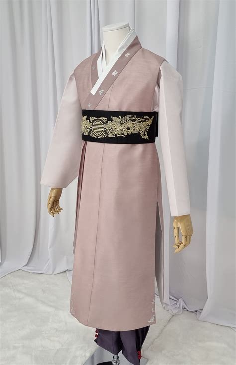 Man Hanbok Male Korea Traditional Clothes Set Wedding Ceremony Etsy