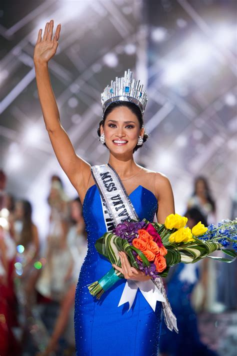 Pia Alonzo Wurtzbach From The Philippines Was Crowned The Winner Of The
