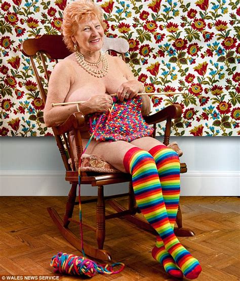 Glamorous Grannies Strip Off For Naked 2015 Wrinklies Charity